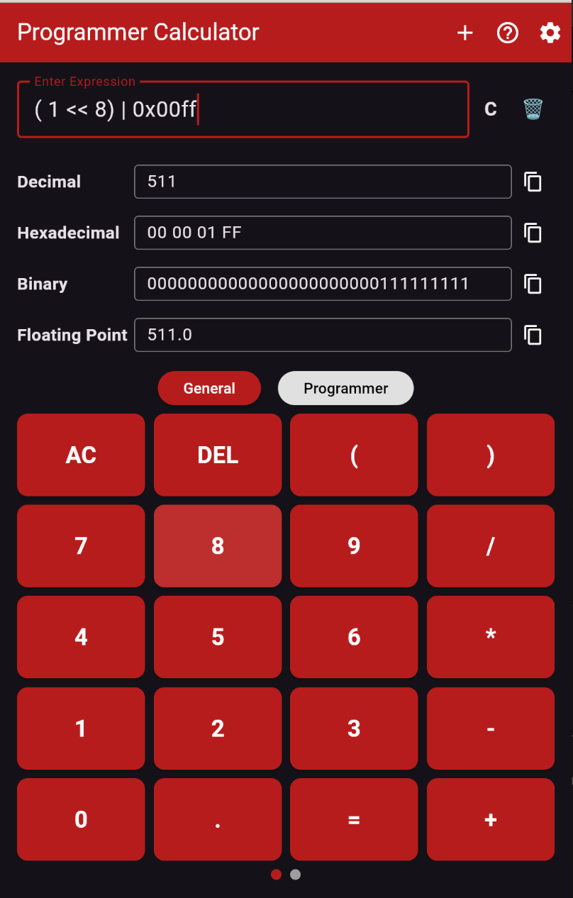 RND PCalc screenshot 2